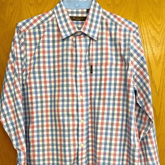 Ben Sherman Long Sleeve Button Down Shirt - Picture 1 of 4